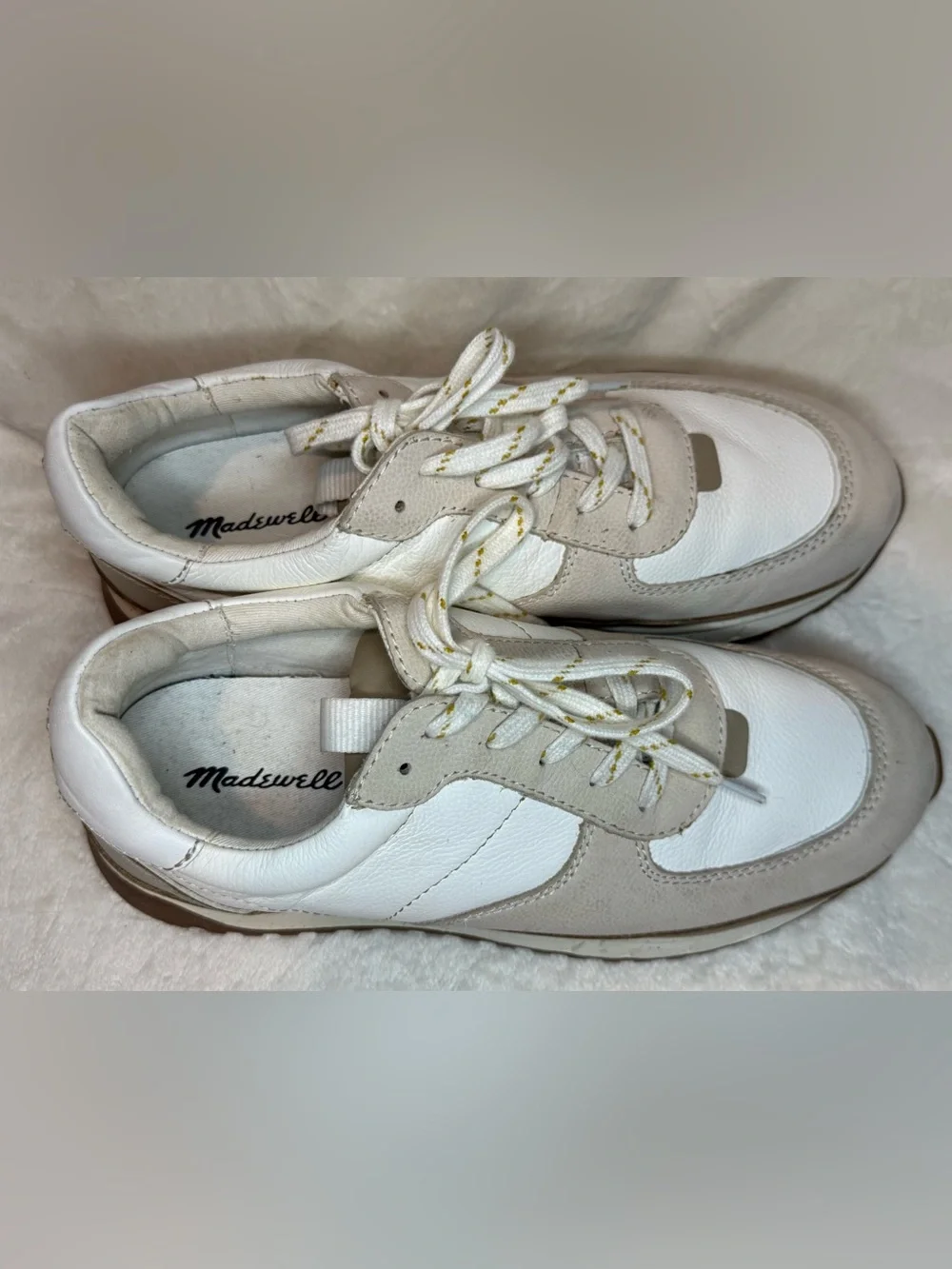 Madewell Kickoff Trainer Sneakers Nubuck and Leather women’s sneakers size US 9